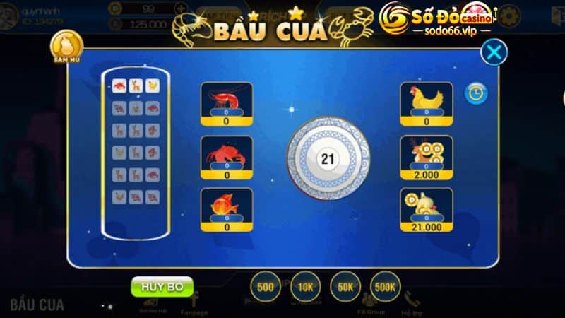 Cách Chơi Bầu Cua SoDo66 Hot Nhất Hiện Nay Tỷ lệ thắng cược khi chơi bầu cua SoDo66