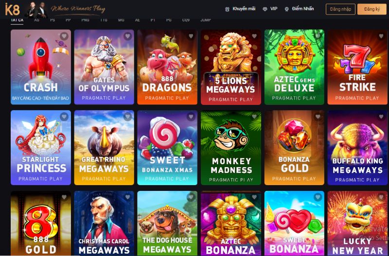 Nổ Hũ K8 – Khám Phá Thế Giới Slot Game Đỉnh Cao 2025 Giới thiệu cổng game nổ hũ K8