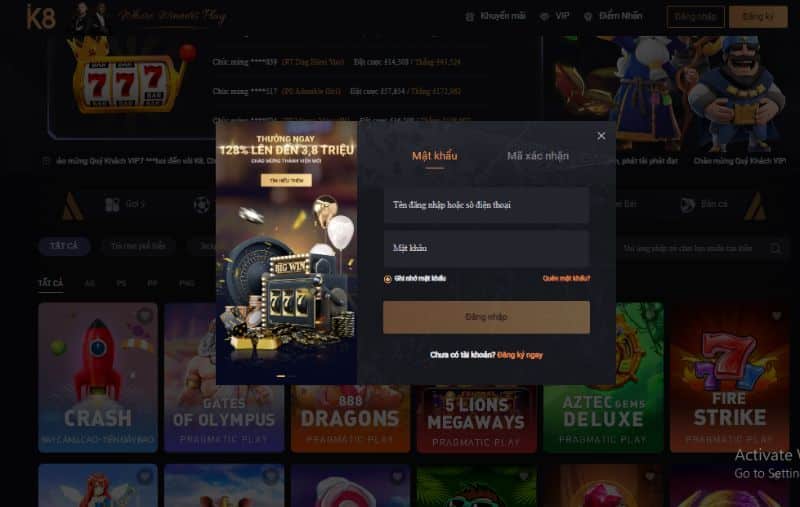 Nổ Hũ K8 – Khám Phá Thế Giới Slot Game Đỉnh Cao 2025 Top game nổ hũ hấp dẫn tại K8 nhà cái