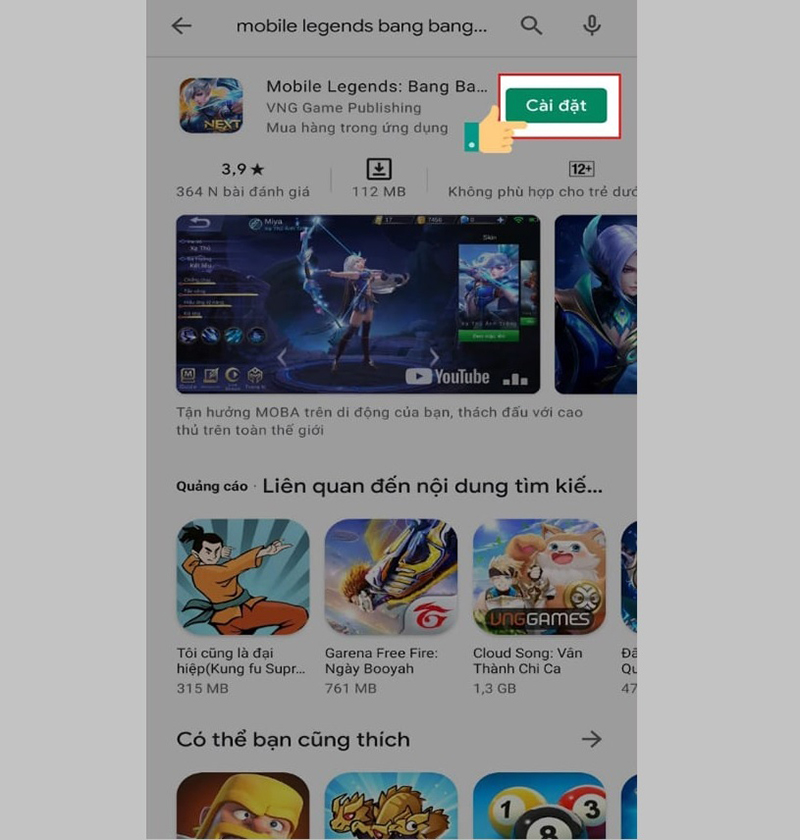 Cách Tải Mobile Legends Đơn Giản Chỉ Vài Bước Cài đặt bang bang
