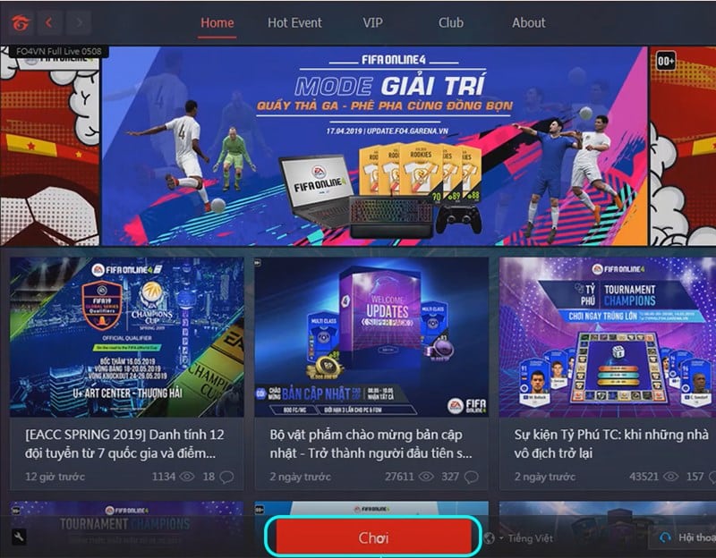 Cách Tải Fifa Online 4 Về PC Nhanh Nhất choi fo4