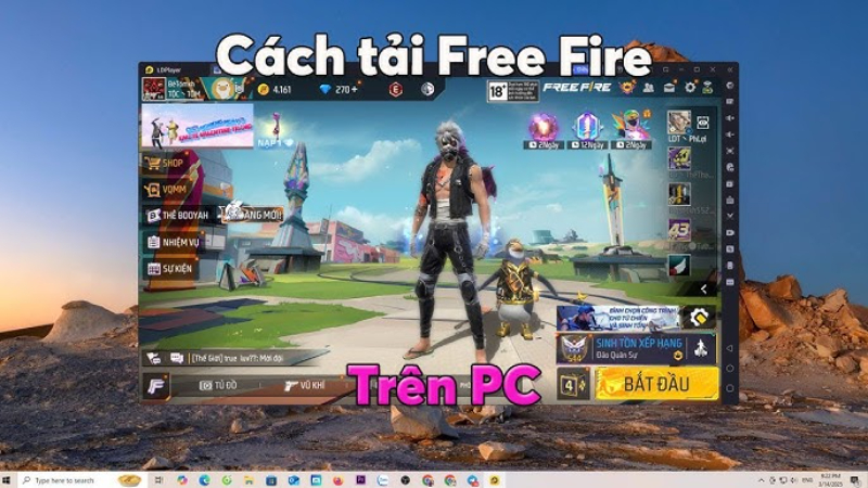 Cách Tải Free Fire Phiên Bản Mới Nhất Cho Gamer Hướng dẫn thực hiện tải Free Fire trên máy tính