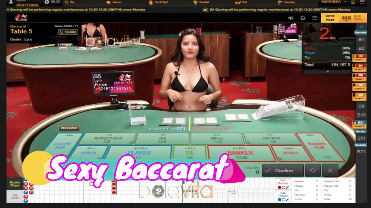 AE Sexy Casino – Link Vào Sảnh AE Gaming Mới Nhất AE Sexy Baccarat ( Truyền Thống)