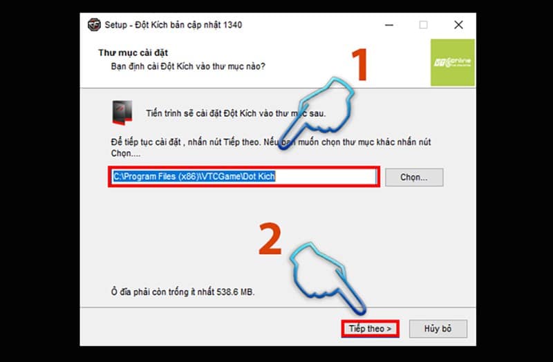 Cách Tải Đột Kích Chi Tiết Nhất Chỉ Vài Bước set up dot kich