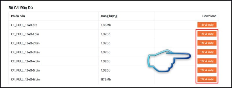Cách Tải Đột Kích Chi Tiết Nhất Chỉ Vài Bước tai cac file cf con lai